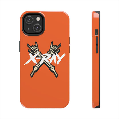 Tough Phone Case Orange XX-RAY