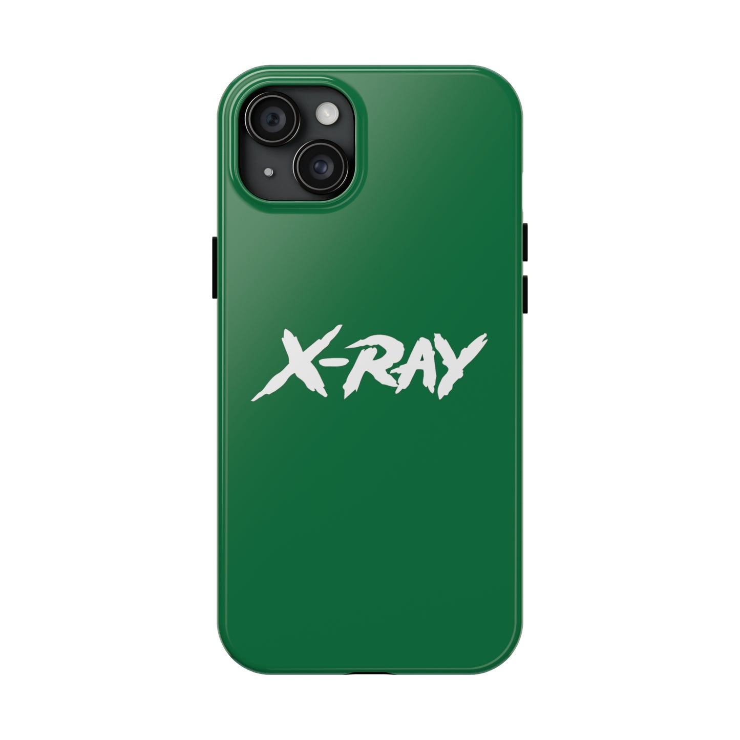 Tough Phone Case Green X-RAY