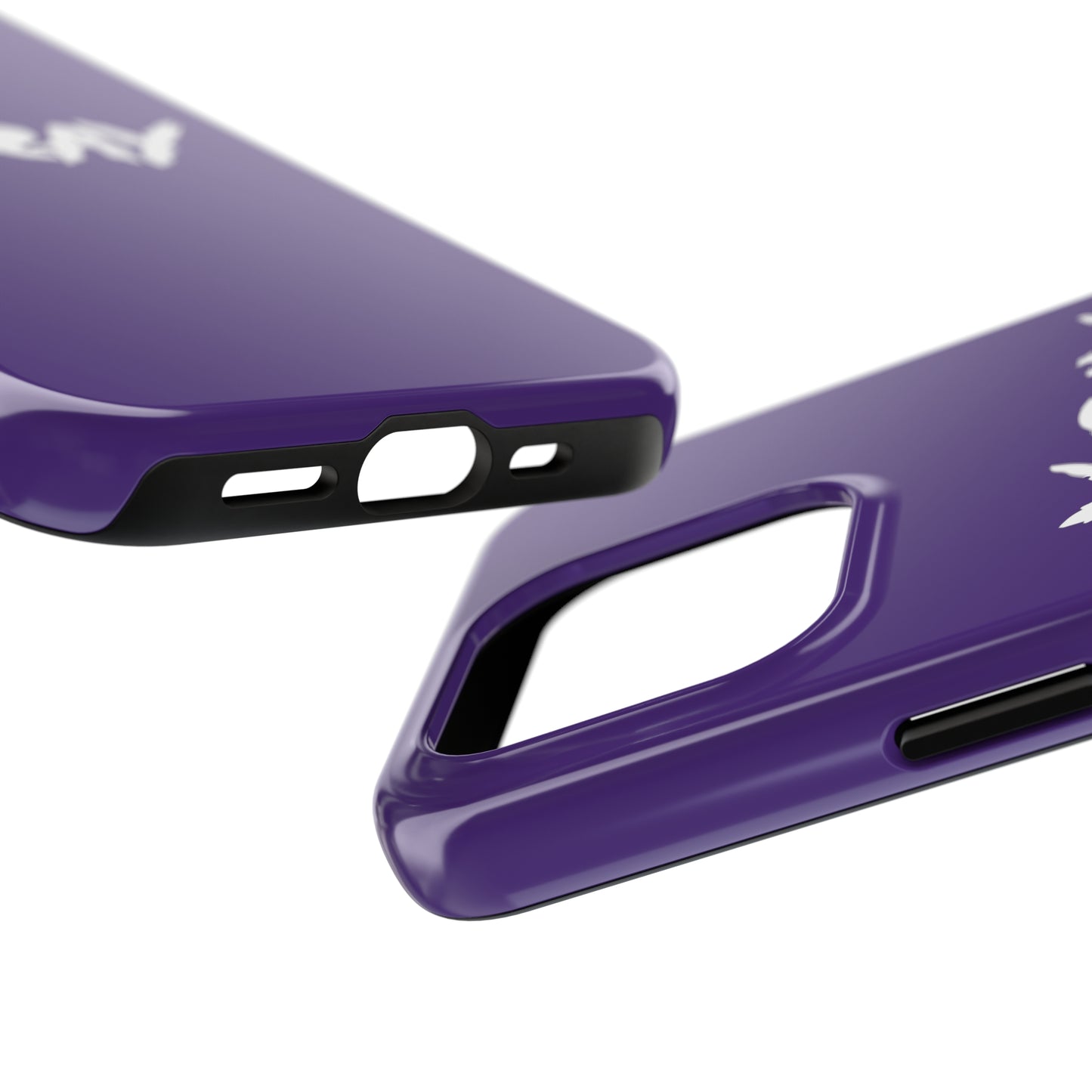 Tough Phone Case Purple X-RAY