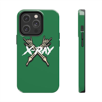 Tough Phone Case Green XX-RAY