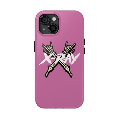 Tough Phone Case Light Pink XX-RAY