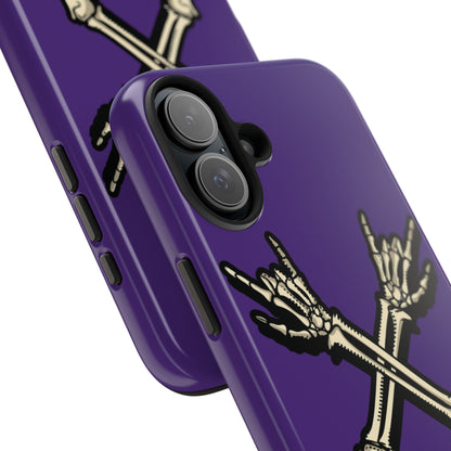 Tough Phone Case Purple X