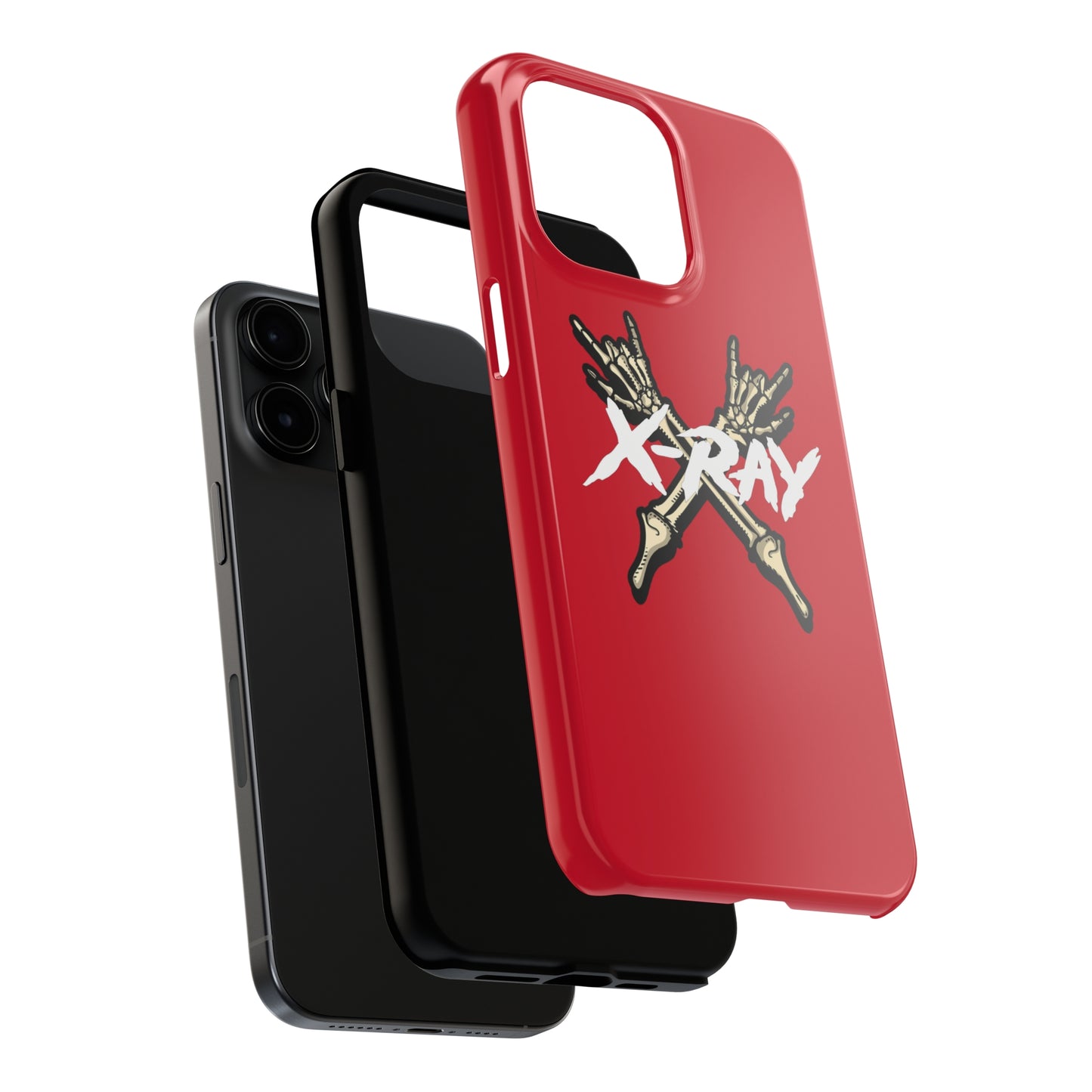 Tough Phone Case Red XX-RAY