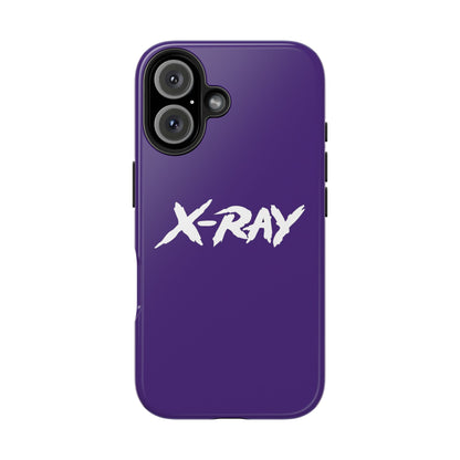 Tough Phone Case Purple X-RAY