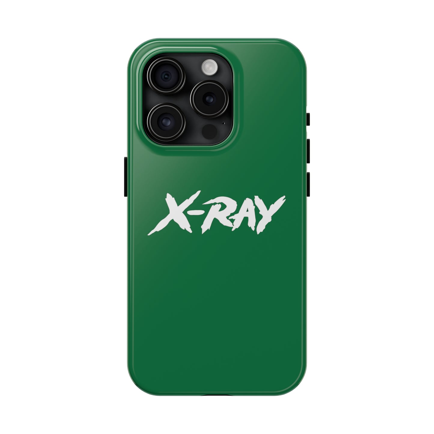 Tough Phone Case Green X-RAY