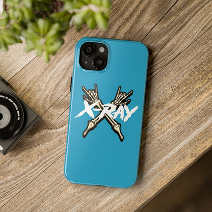 Tough Phone Case Turquoise XX-RAY