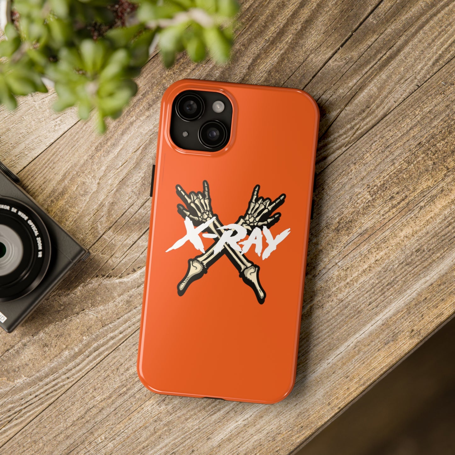 Tough Phone Case Orange XX-RAY