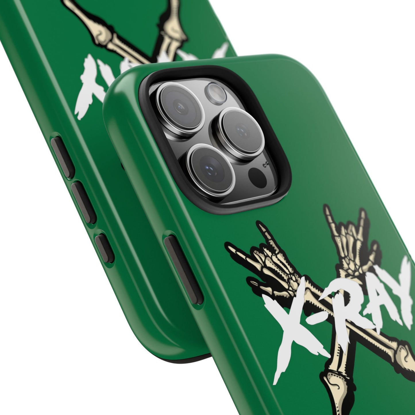 Tough Phone Case Green XX-RAY