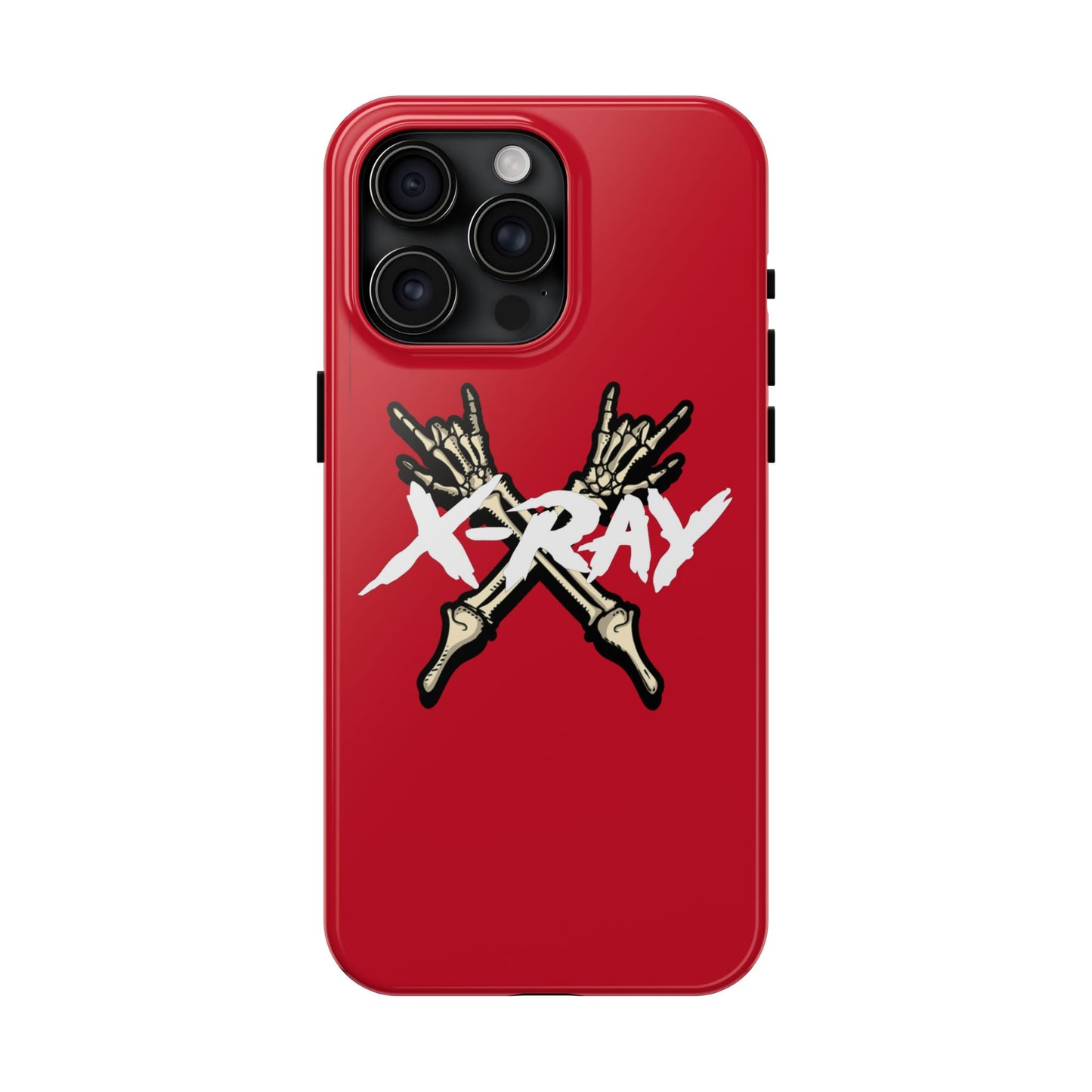 Tough Phone Case Red XX-RAY