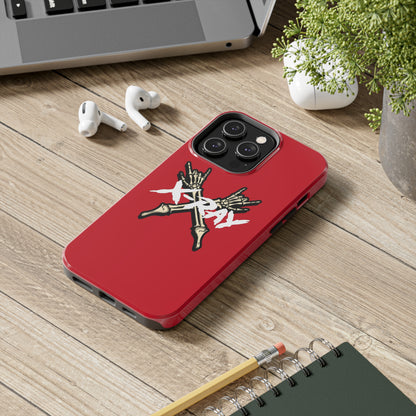 Tough Phone Case Red XX-RAY