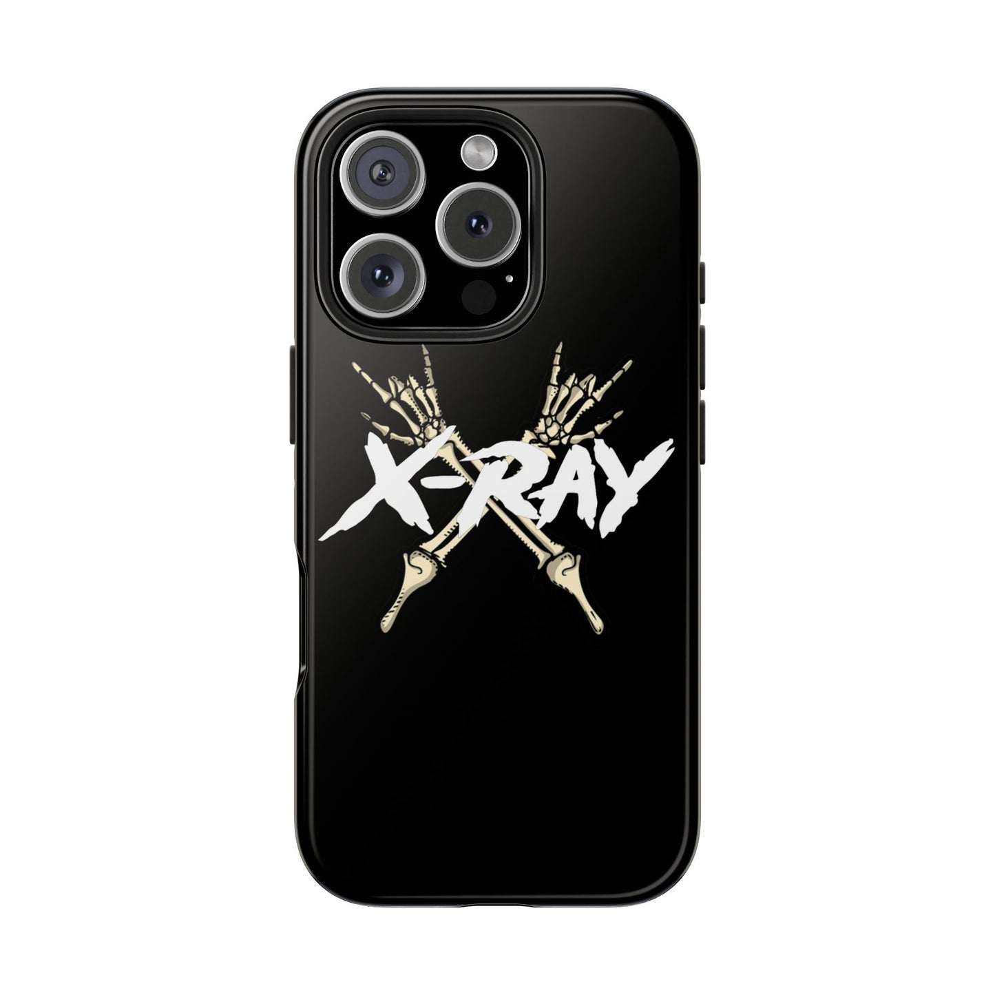 Tough Phone Case Black XX-RAY