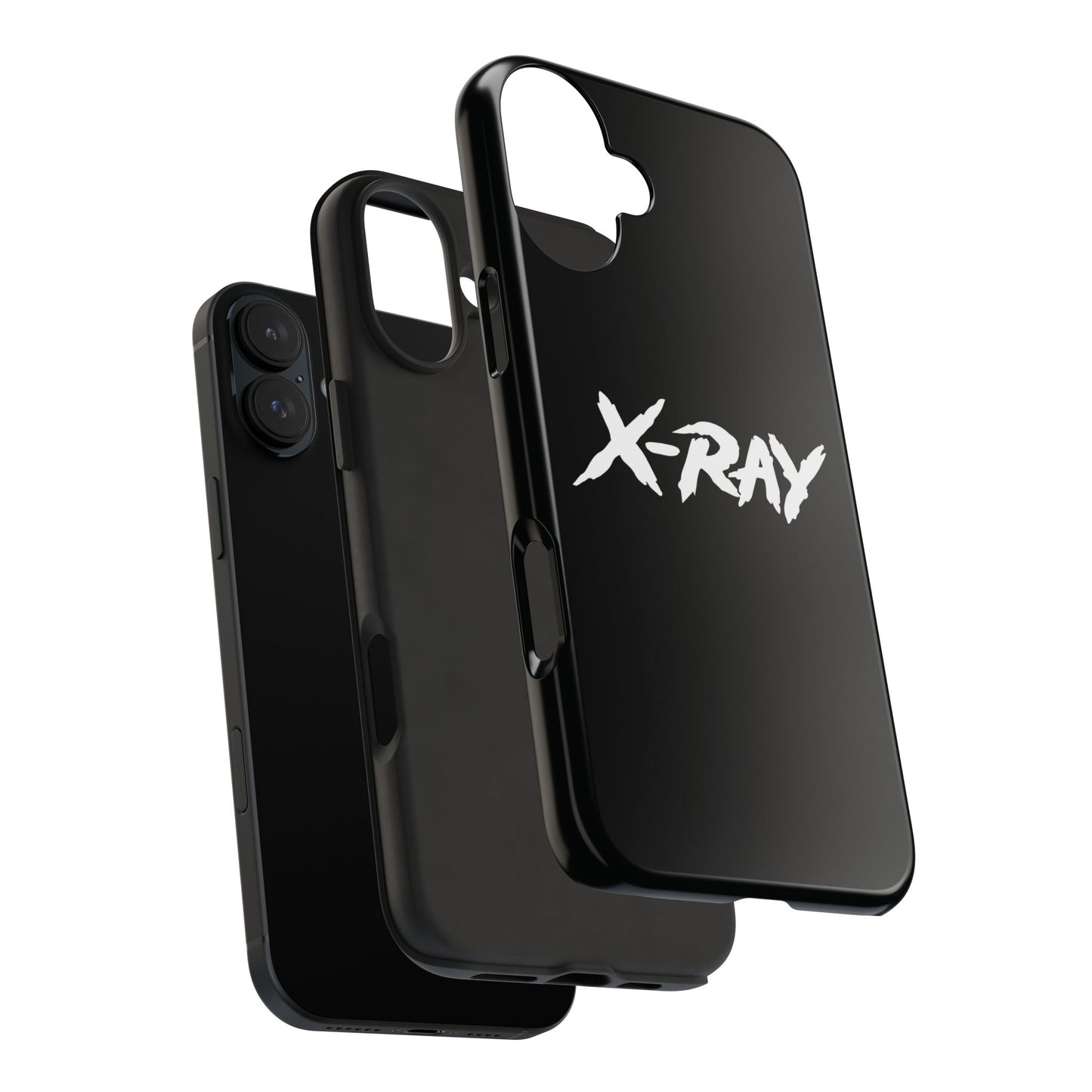 Tough Phone Case Black X-RAY