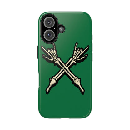 Tough Phone Case Green X