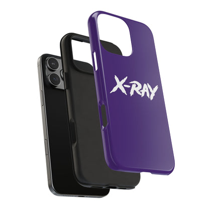 Tough Phone Case Purple X-RAY