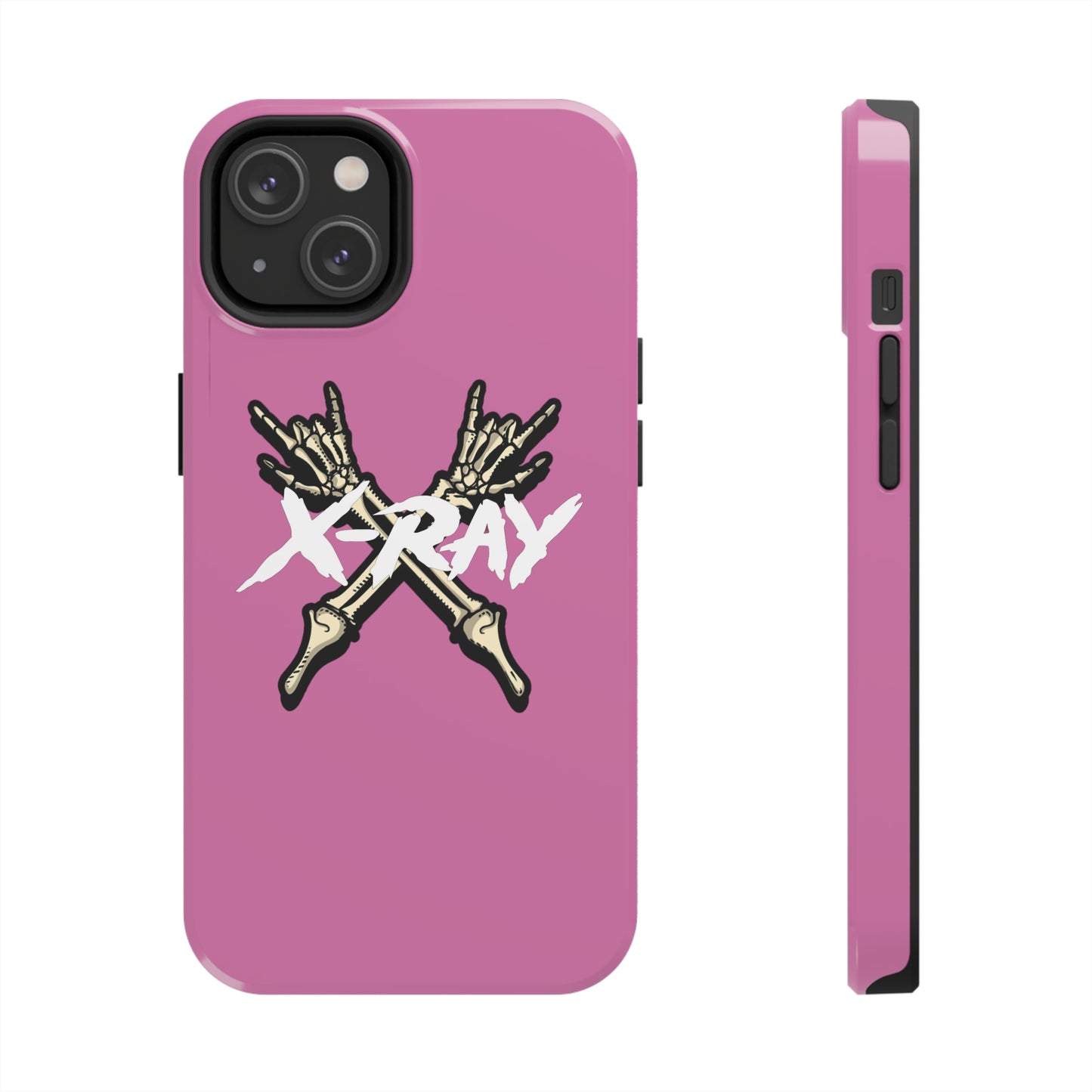 Tough Phone Case Light Pink XX-RAY