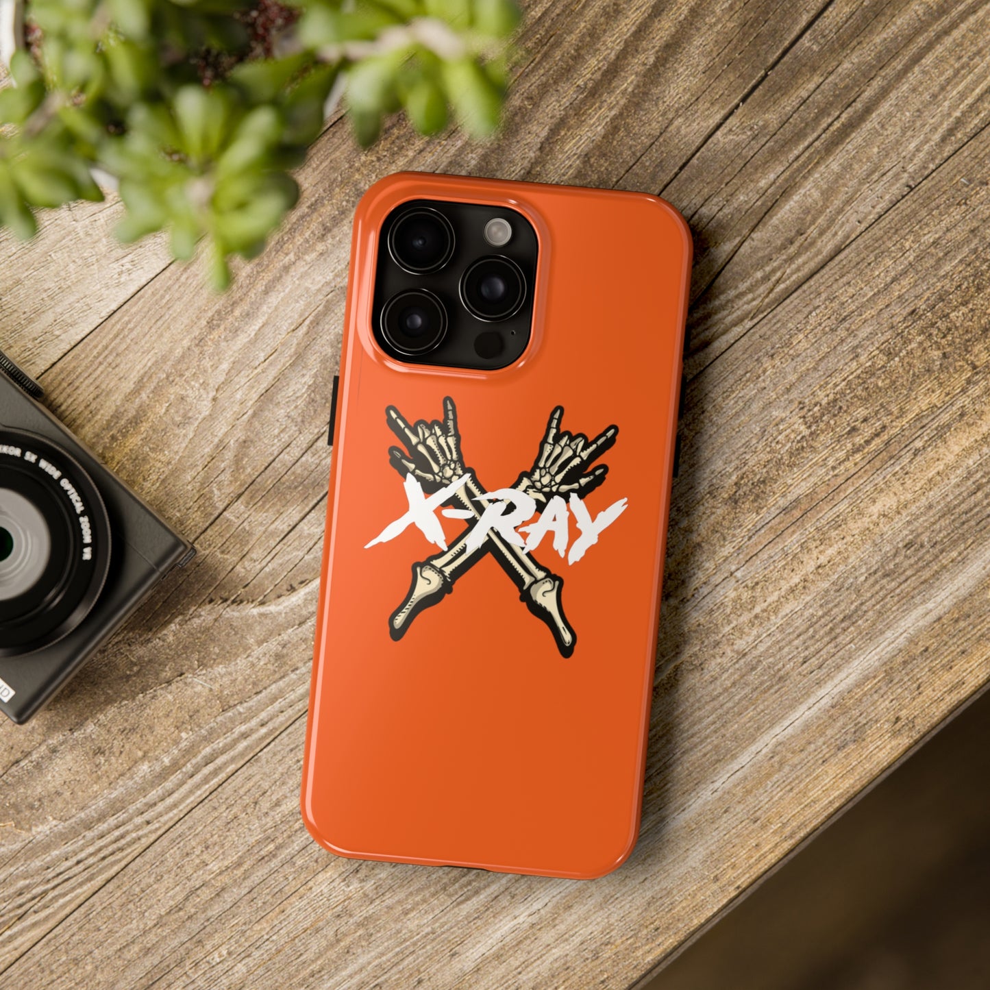 Tough Phone Case Orange XX-RAY