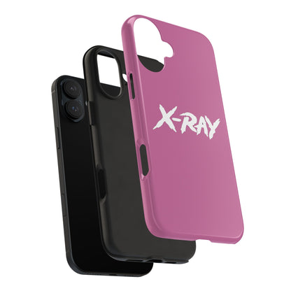 Tough Phone Case Light Pink X-RAY