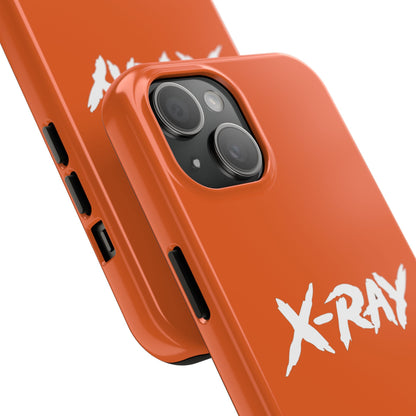 Tough Phone Case Orange X-RAY