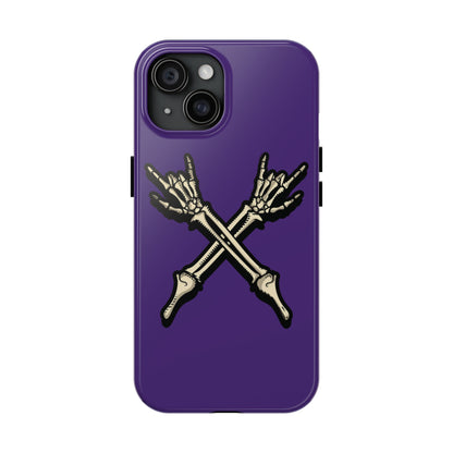 Tough Phone Case Purple X