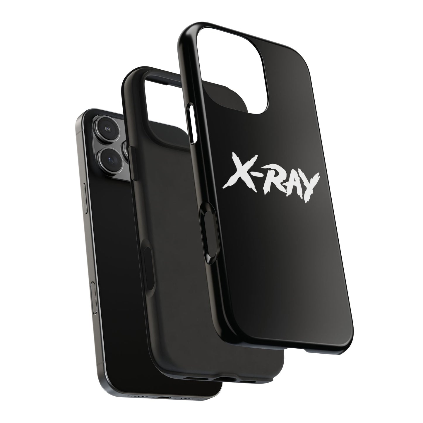 Tough Phone Case Black X-RAY