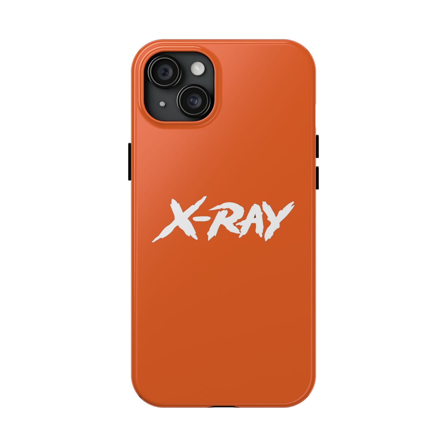 Tough Phone Case Orange X-RAY