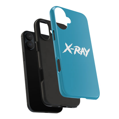 Tough Phone Case Turquoise X-RAY