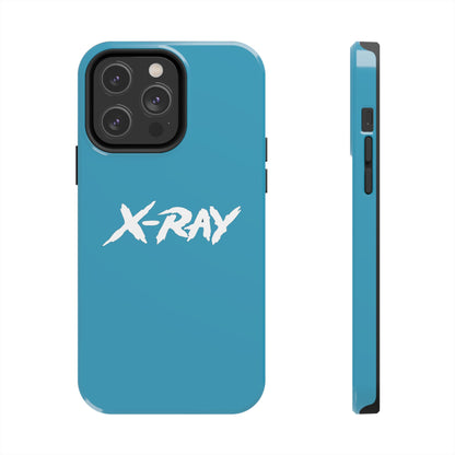 Tough Phone Case Turquoise X-RAY