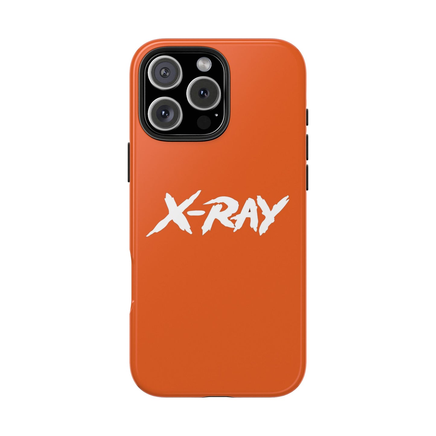 Tough Phone Case Orange X-RAY