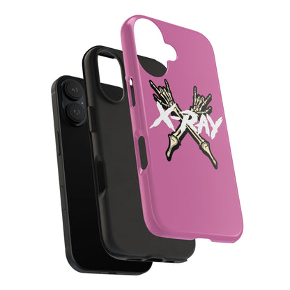 Tough Phone Case Light Pink XX-RAY