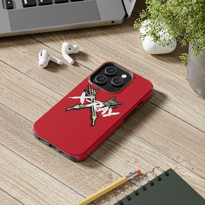 Tough Phone Case Red XX-RAY