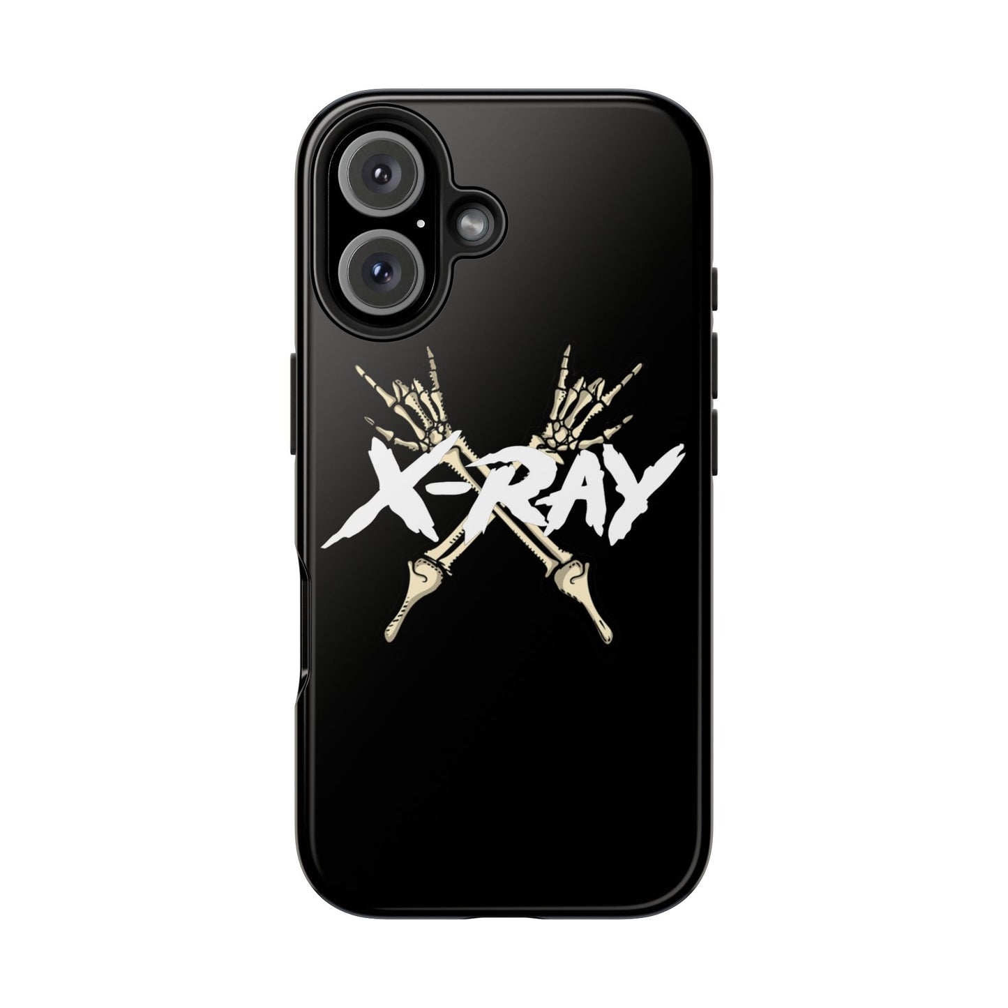 Tough Phone Case Black XX-RAY