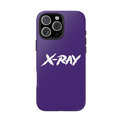 Tough Phone Case Purple X-RAY