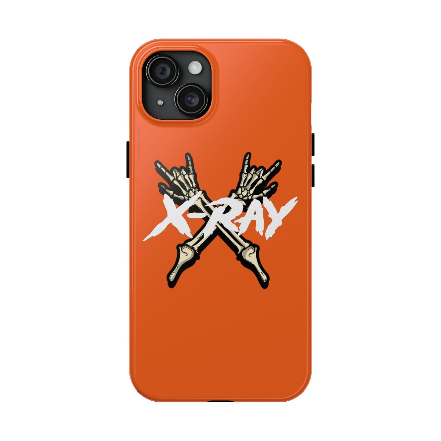 Tough Phone Case Orange XX-RAY