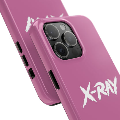 Tough Phone Case Light Pink X-RAY