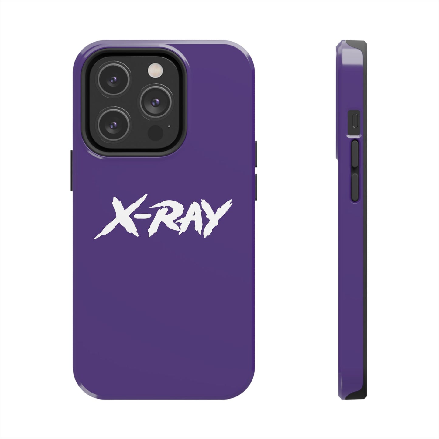 Tough Phone Case Purple X-RAY