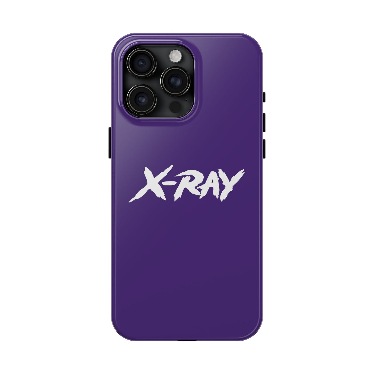 Tough Phone Case Purple X-RAY