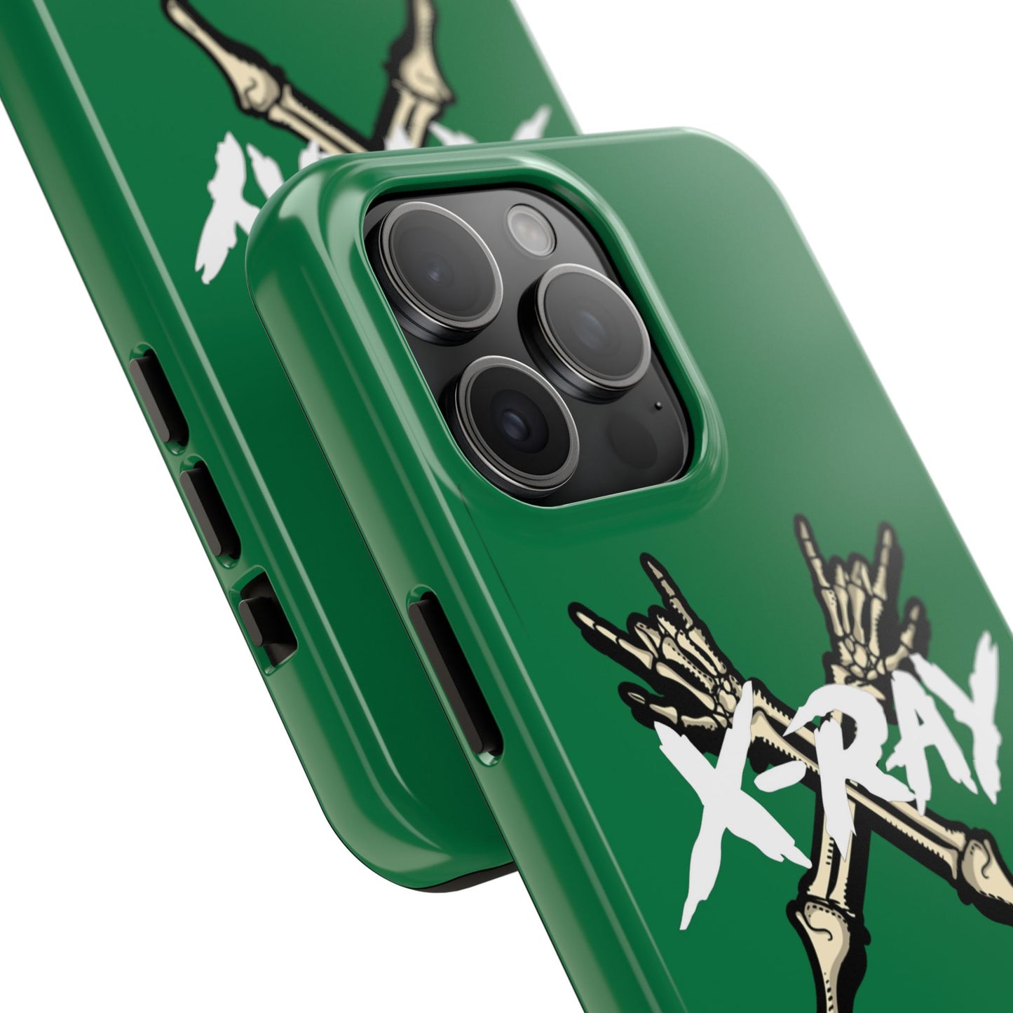 Tough Phone Case Green XX-RAY