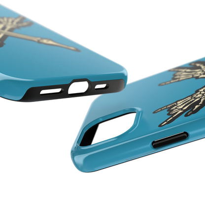 Tough Phone Case Turquoise X