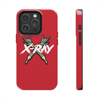 Tough Phone Case Red XX-RAY