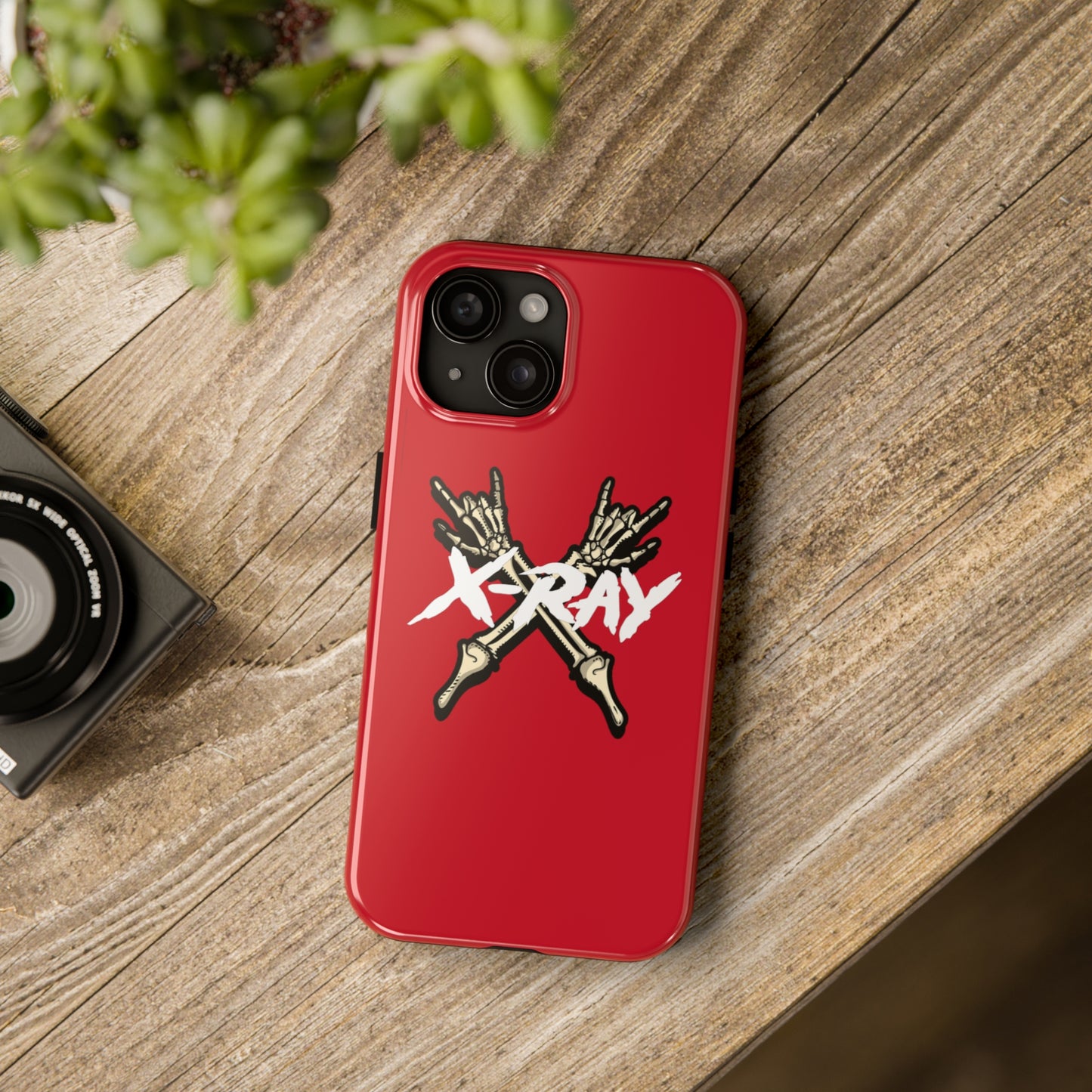 Tough Phone Case Red XX-RAY