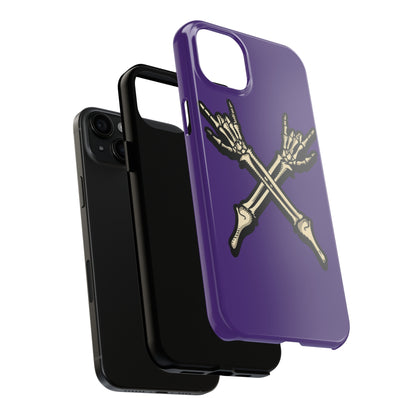 Tough Phone Case Purple X