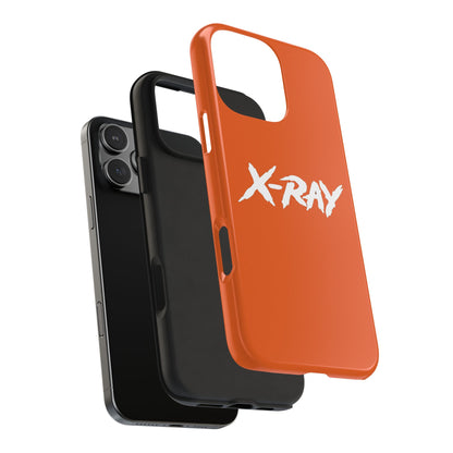 Tough Phone Case Orange X-RAY