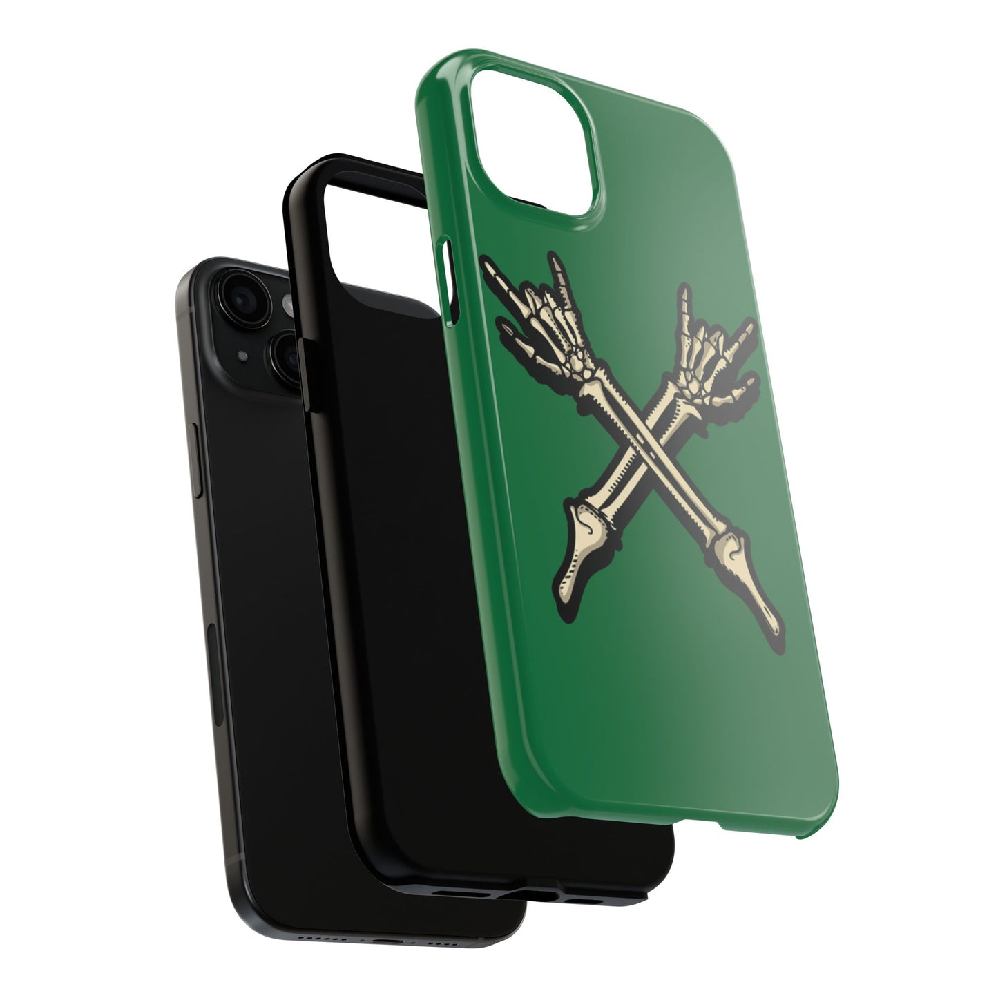 Tough Phone Case Green X