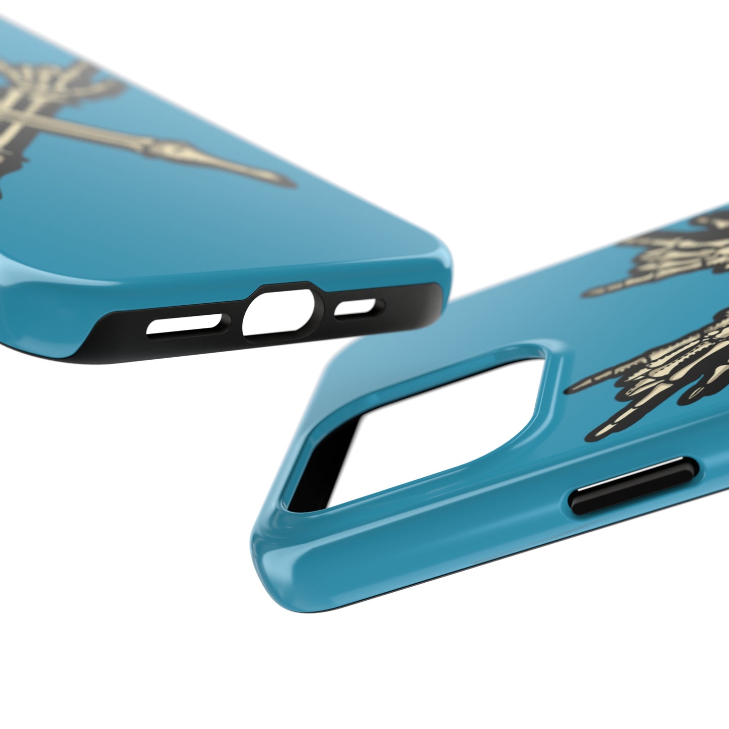 Tough Phone Case Turquoise X