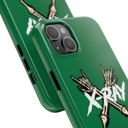 Tough Phone Case Green XX-RAY