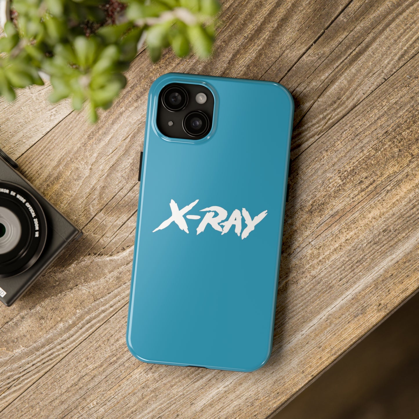 Tough Phone Case Turquoise X-RAY