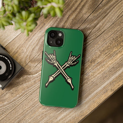 Tough Phone Case Green X