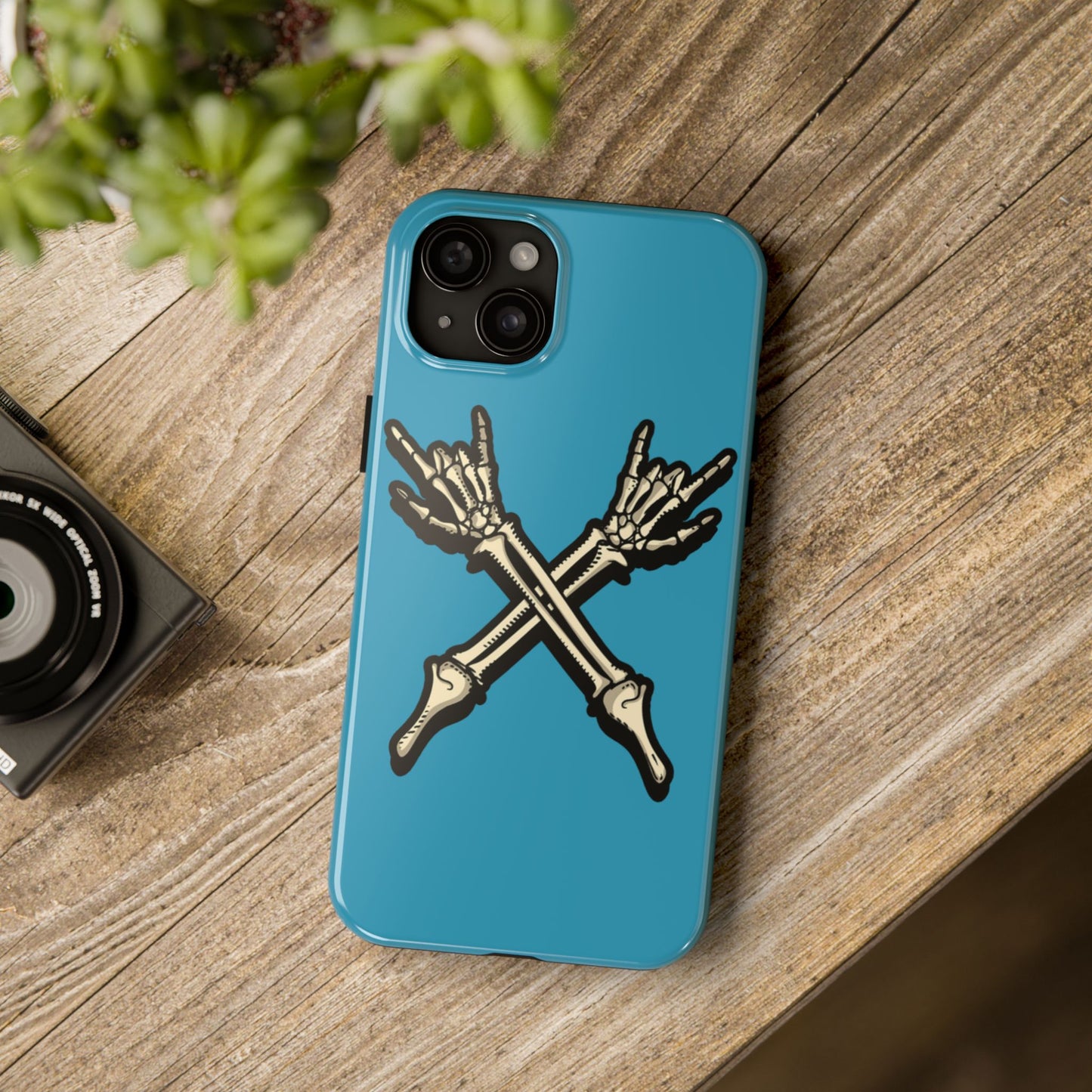 Tough Phone Case Turquoise X