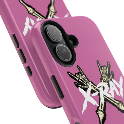 Tough Phone Case Light Pink XX-RAY