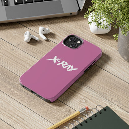 Tough Phone Case Light Pink X-RAY